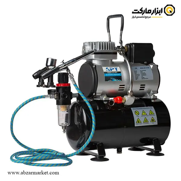 کیت ایربراش و پمپ APT مدل AT-186SK3