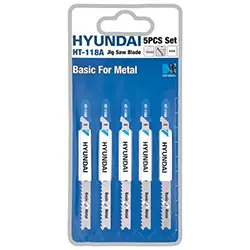 تیغ اره عمود بر آهن هیوندای مجموعه 5 عددی مدل HT-118A