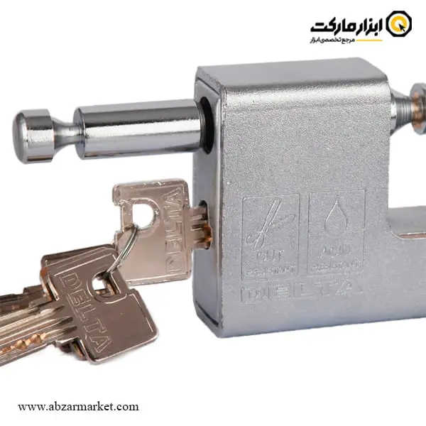 قفل کتابی دلتا روکش دار کامپیوتری زبانه موافق مدل A1000-98