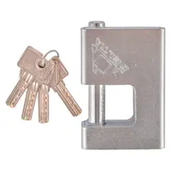 قفل کتابی دلتا روکش دار کامپیوتری زبانه مخالف مدل B1000-98