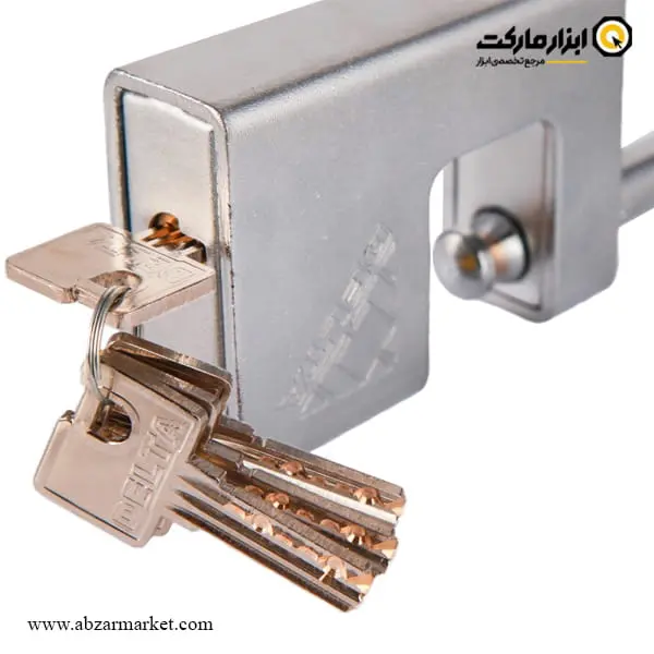 قفل کتابی دلتا روکش دار کامپیوتری زبانه مخالف مدل B1000-98