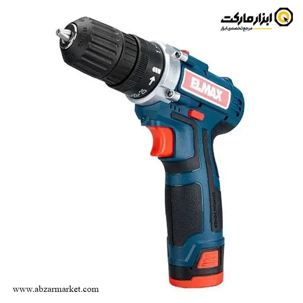 دریل شارژی المکس لیتیوم 12 ولت مدل C.D 1702