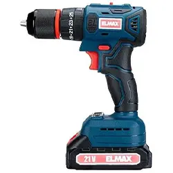 دریل شارژی چکشی المکس لیتیوم 21 ولت مدل C.D 1710