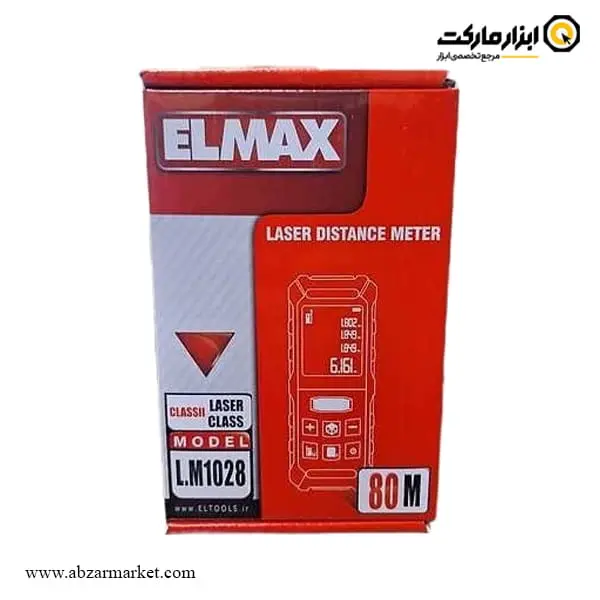 متر لیزری المکس 80 متری مدل L.M 1028