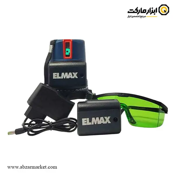 تراز لیزری المکس 5 خط 360 درجه نور سبز مدل L.L 1002