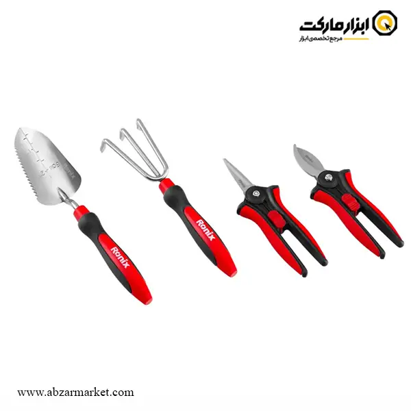 ست ابزار باغبانی رونیکس 4 عددی مدل RS-0011