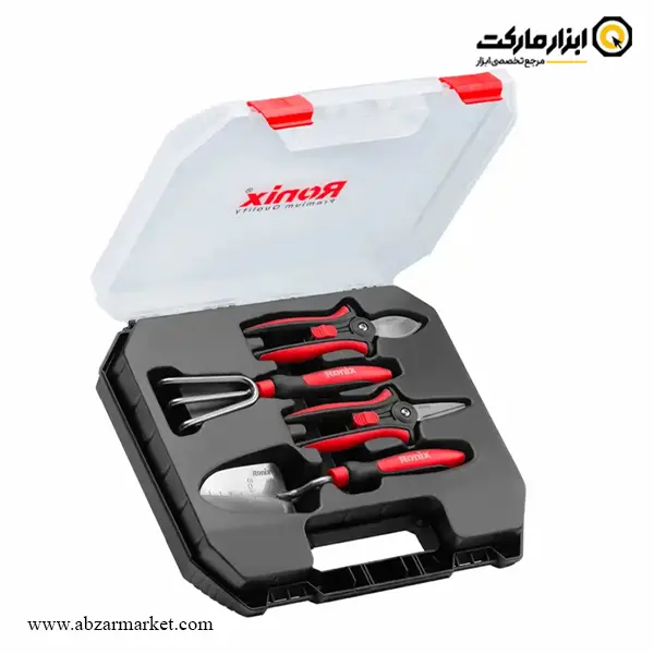ست ابزار باغبانی رونیکس 4 عددی مدل RS-0011