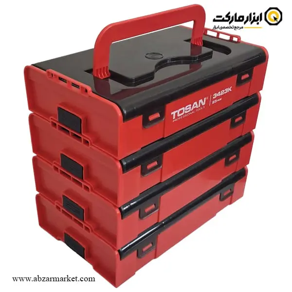 جعبه ابزار توسن با لوازم 23 عددی مدل 3423K
