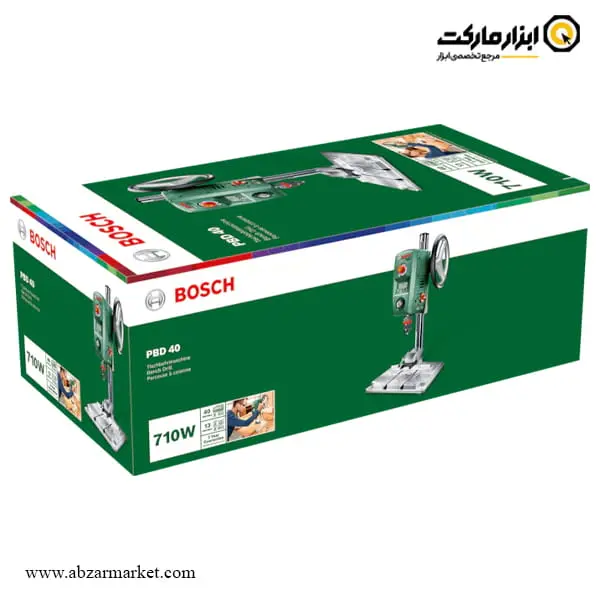 دریل ستونی بوش 13 میلی متر تکفاز مدل PBD 40
