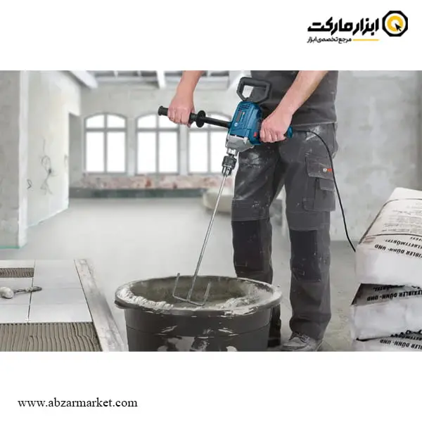 همزن و دریل گیربکسی بوش 160 میلی متر مدل GBM 1600 RE