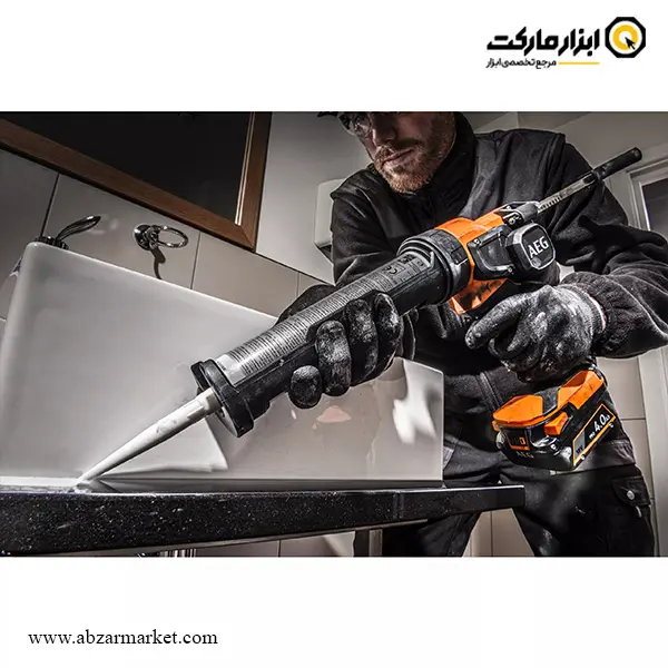 تفنگ چسب کارتریجی شارژی AEG مدل BKP18C2-310-0 بدون باتری