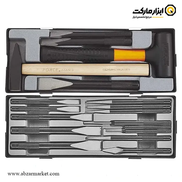 جعبه ابزار چرخ دار کشویی فورس 361 پارچه مدل F10217-361
