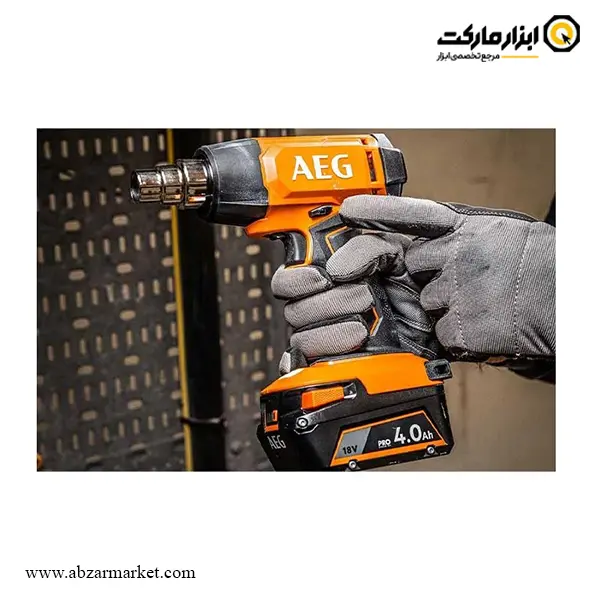 سشوار صنعتی شارژی آاگ 18 ولت مدل BHG18-0 بدون باتری