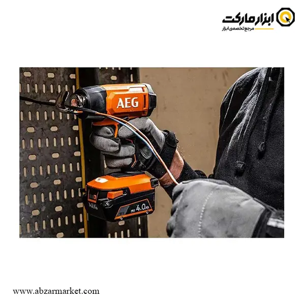 سشوار صنعتی شارژی آاگ 18 ولت مدل BHG18-0 بدون باتری