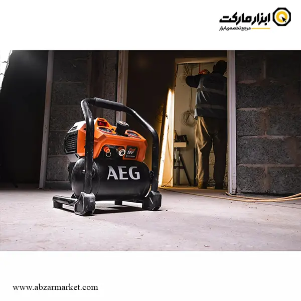 مینی کمپرسور شارژی AEG مدل BK18-38BL-0 بدون باتری