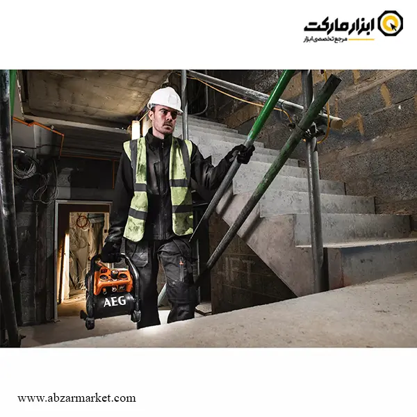 مینی کمپرسور شارژی AEG مدل BK18-38BL-0 بدون باتری