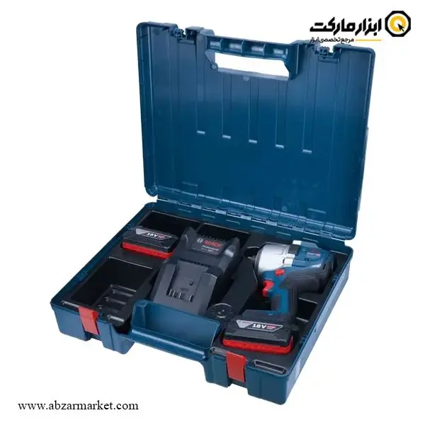 بکس شارژی بوش 1/2 اینچ براشلس 18 ولت مدل GDS 18V-780