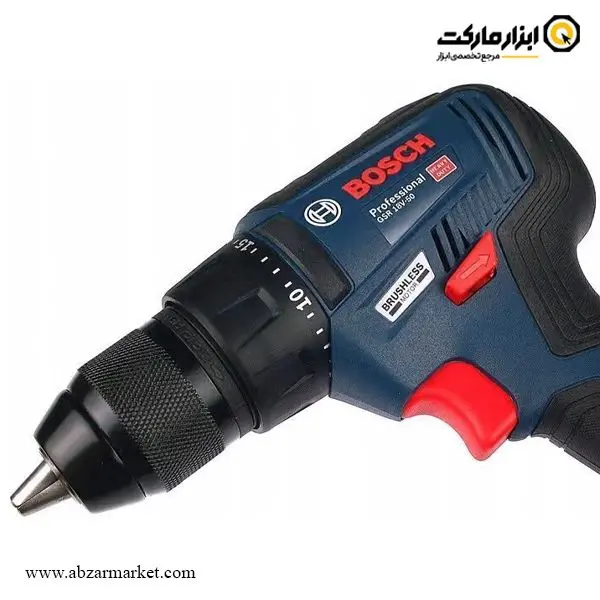 کیت دریل شارژی بوش براشلس 18 ولت 47 پارچه مدل GSR 18V-50 Extra