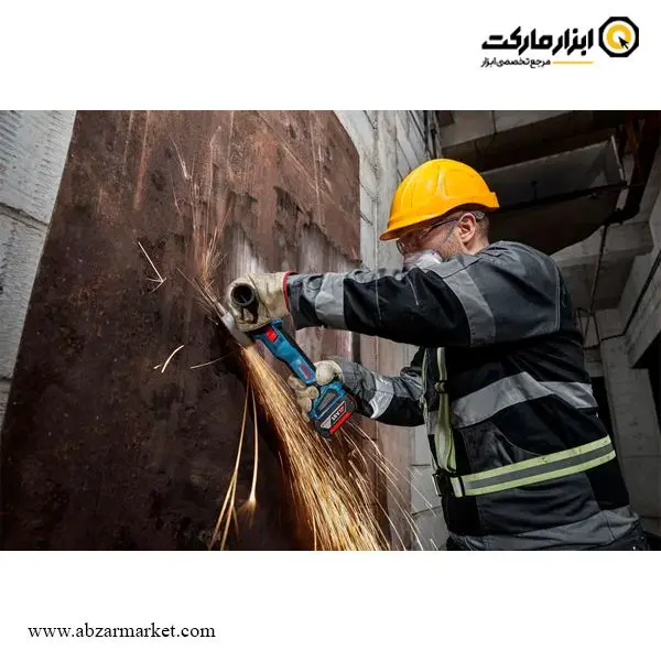مینی فرز شارژی بوش براشلس 18 ولت مدل GWS 18V-11 S