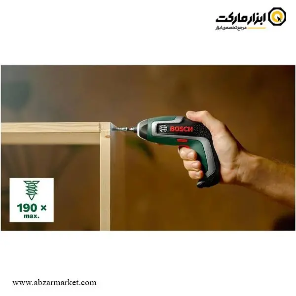 کیت پیچ گوشتی شارژی بوش لیتیوم 3.6 ولت 13 پارچه مدل IXO 7