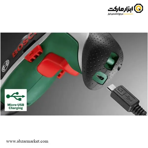کیت پیچ گوشتی شارژی بوش لیتیوم 3.6 ولت 13 پارچه مدل IXO 7