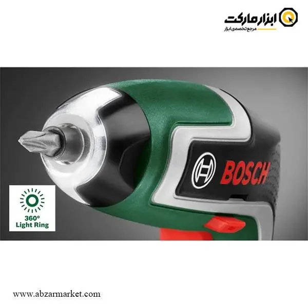 کیت پیچ گوشتی شارژی بوش لیتیوم 3.6 ولت 13 پارچه مدل IXO 7