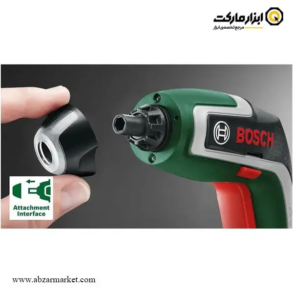 کیت پیچ گوشتی شارژی بوش لیتیوم 3.6 ولت 13 پارچه مدل IXO 7