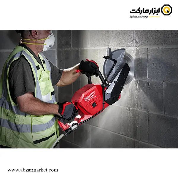 اره بتن بر شارژی میلواکی 230 میلی متر مدل M18FCOS230-0 بدون باتری