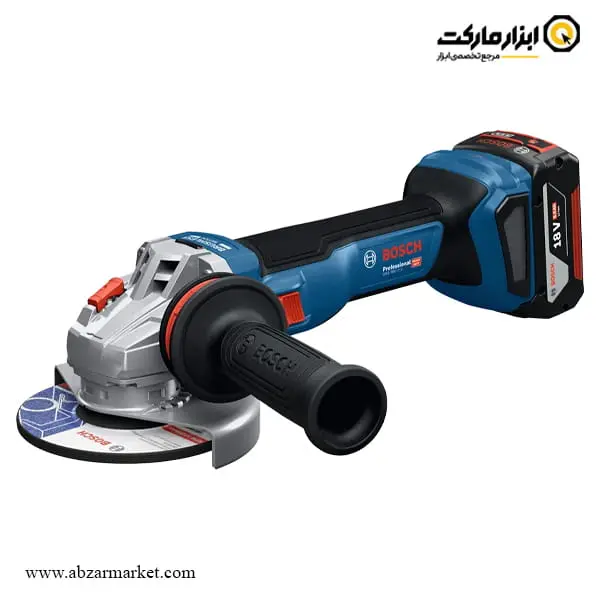 مینی فرز شارژی بوش براشلس 18 ولت 2 باتری مدل GWS 18V-11 S