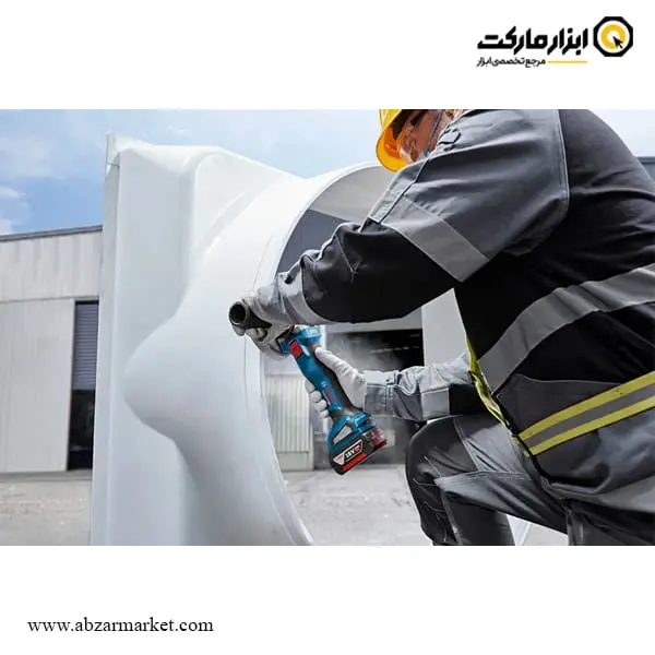 مینی فرز شارژی بوش براشلس 18 ولت 2 باتری مدل GWS 18V-11 S