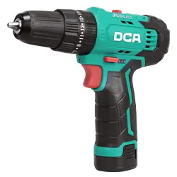 دریل شارژی چکشی DCA براشلس لیتیوم 12 ولت مدل ADJZ23-10IEK