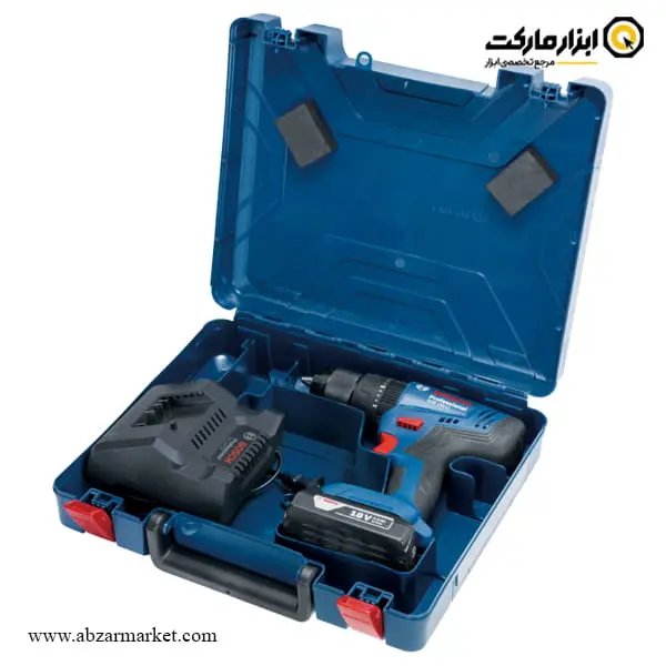 دریل شارژی چکشی بوش لیتیوم 18 ولت مدل GSB 183-LI