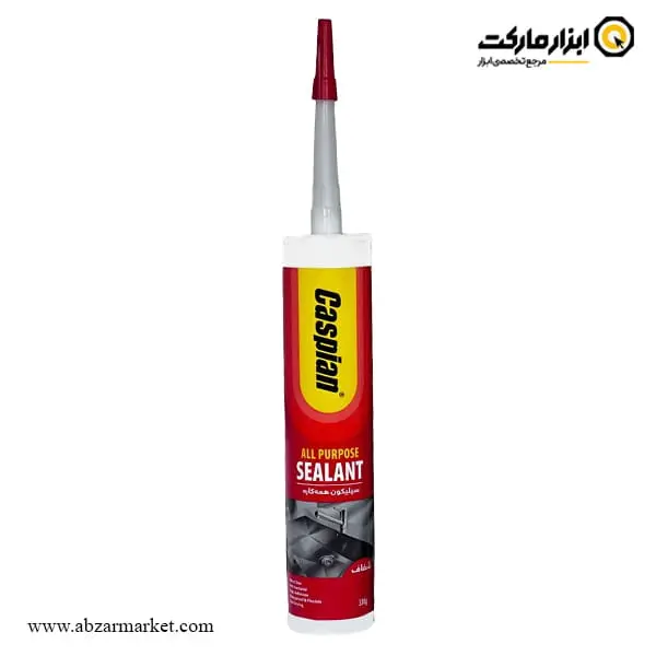 چسب سیلیکونی همه کاره کاسپین 330 گرم