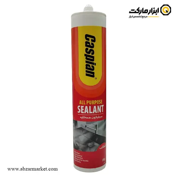 چسب سیلیکونی همه کاره کاسپین 330 گرم