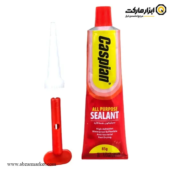 چسب سیلیکونی همه کاره کاسپین 85 گرم