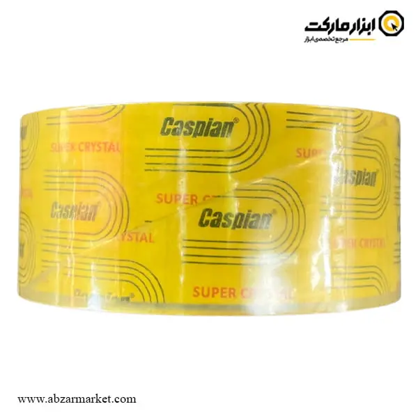 چسب پهن نواری کاسپین شفاف