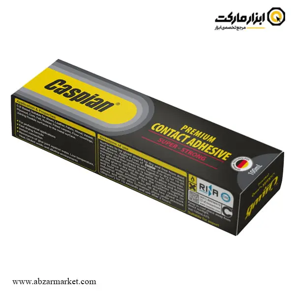 چسب پریمیوم کانتکت کاسپین مدل تیوبی