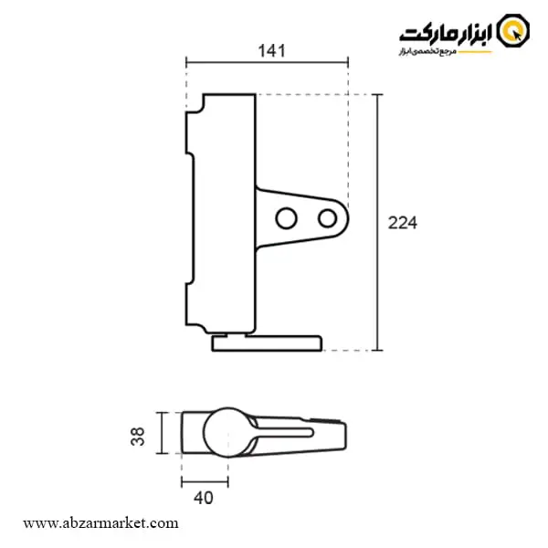 شیر حمام کی دبلیو سی مدل آوا