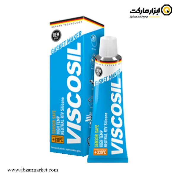 چسب واشر ساز سیلیکونی کاسپین مدل ویسکوسیل