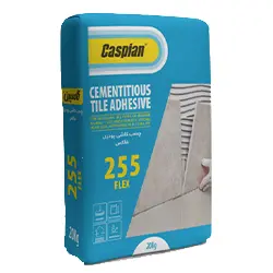 چسب کاشی پودری کاسپین مدل فلکس 255