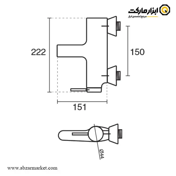 شیر حمام کی دبلیو سی مدل زو