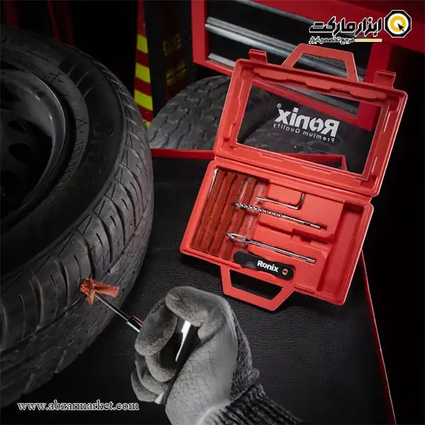ست پنچرگیری لاستیک خودرو رونیکس 6 عددی مدل RH-9179