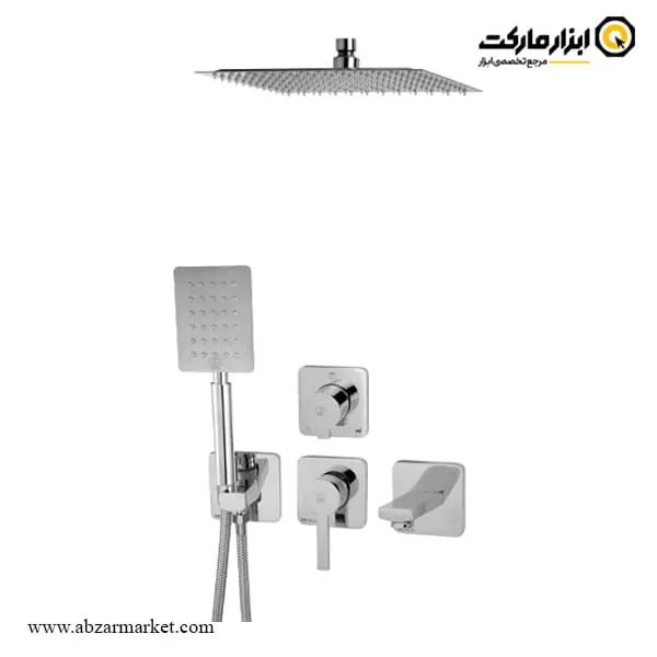 شیر حمام توکار کی دبلیو سی مدل متیس تیپ 4