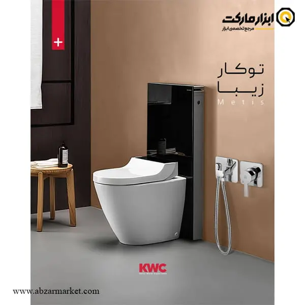 شیر سرویس بهداشتی توکار کی دبلیو سی مدل متیس