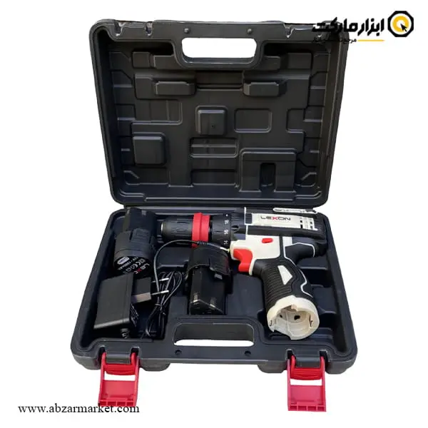 دریل شارژی لکسون لیتیوم 12 ولت 2 باتری مدل LE-3701Q