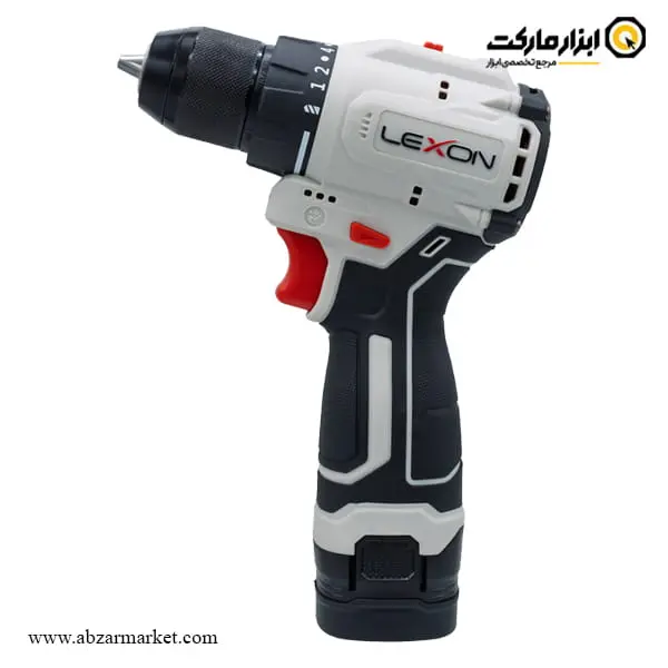 دریل شارژی لکسون براشلس لیتیوم 16.8 ولت 2 باتری مدل LE-5816