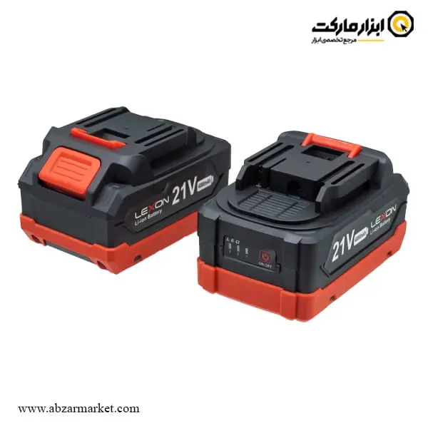 دریل شارژی چکشی لکسون براشلس لیتیوم 21 ولت 2 باتری مدل LE-5809T