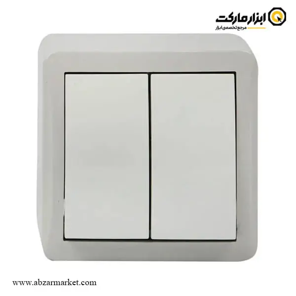 کلید دو پل پارت الکتریک سری شهاب مدل 4046