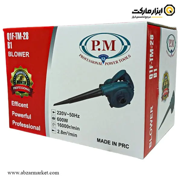 بلوور پی ام 600 وات مدل B1