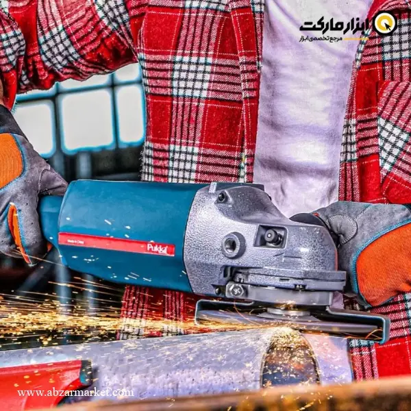 سنگ فرز پوکا فرز آهنگری 2100 وات مدل AG1802